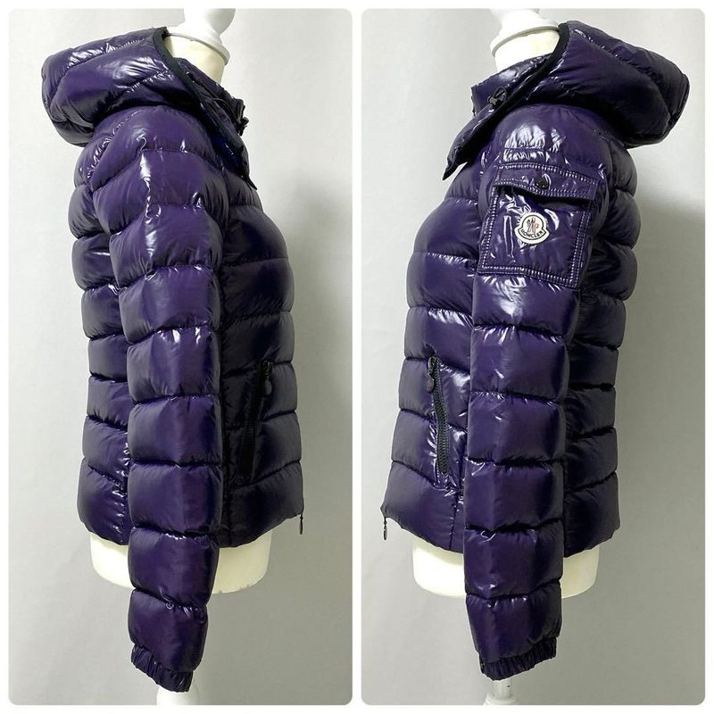 Moncler Bady Down Jacket 0 Purple