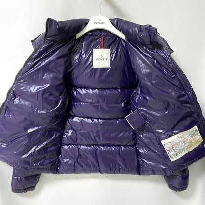 Moncler Bady Down Jacket 0 Purple