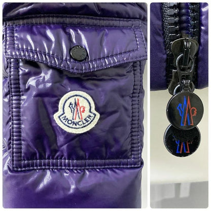 Moncler Bady Down Jacket 0 Purple