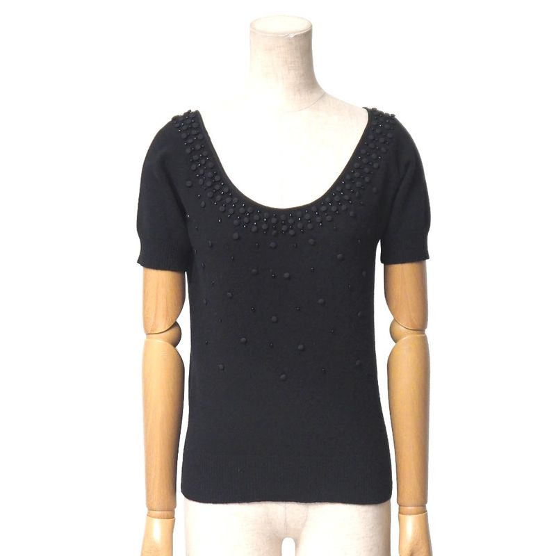 Celine Ensemble M All Cashmere Knit Cardigan Sweater