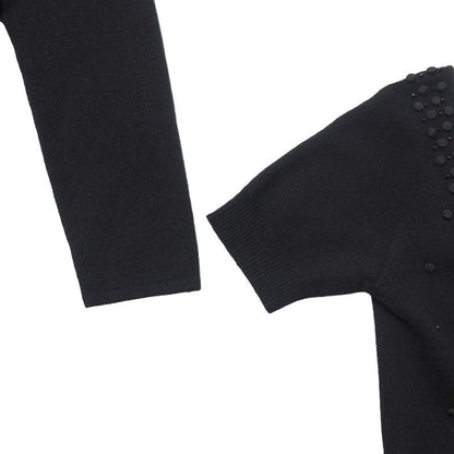 Celine Ensemble M All Cashmere Knit Cardigan Sweater