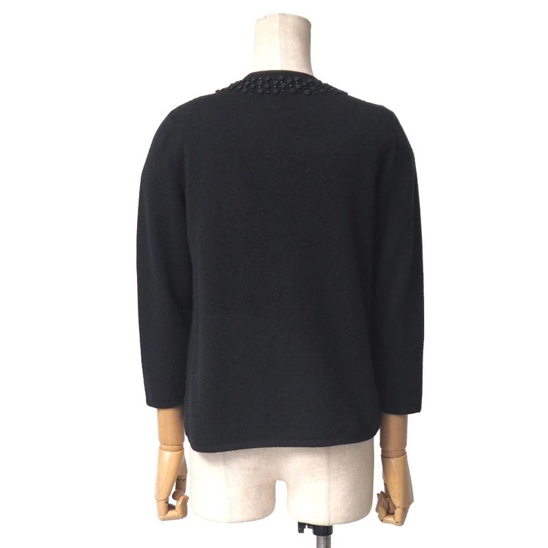 Celine Ensemble M All Cashmere Knit Cardigan Sweater