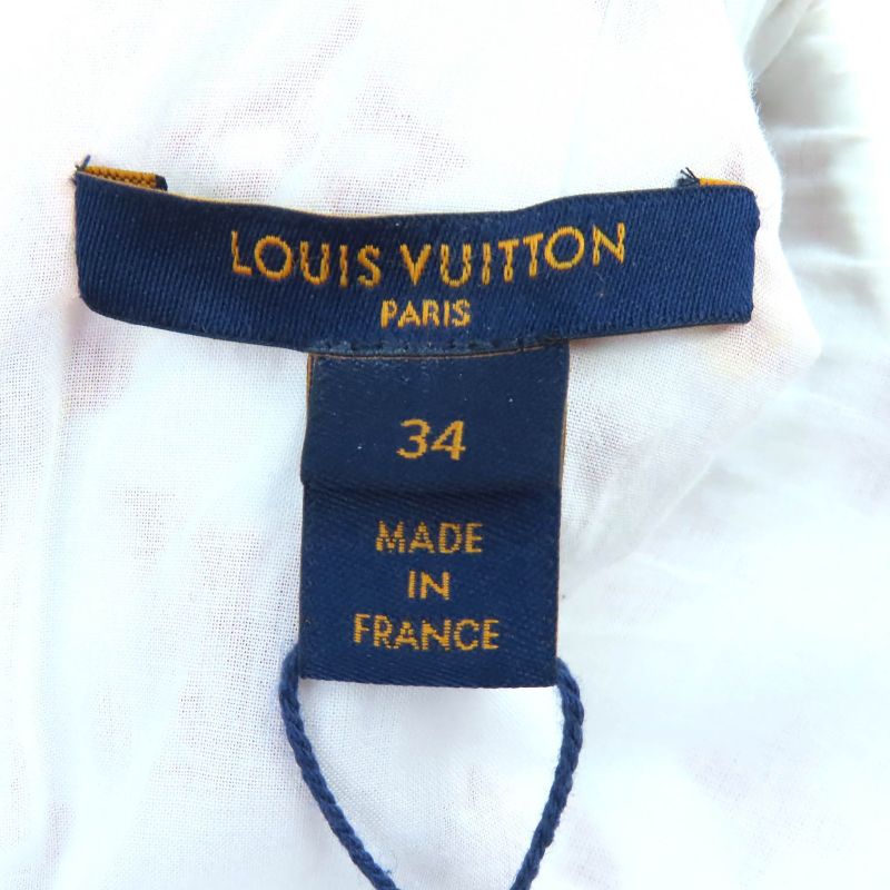 △louis Vuitton 22AW Monogram Taua Ring Sleeveless Tunic Tops Brown 34 With