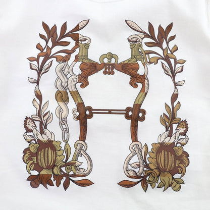 Hermes Made In 2024 4e4530da Della Cavalleria 100% Cotton Crew Neck Short