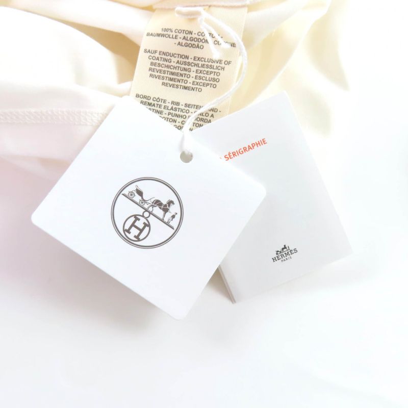 Hermes Made In 2024 4e4530da Della Cavalleria 100% Cotton Crew Neck Short