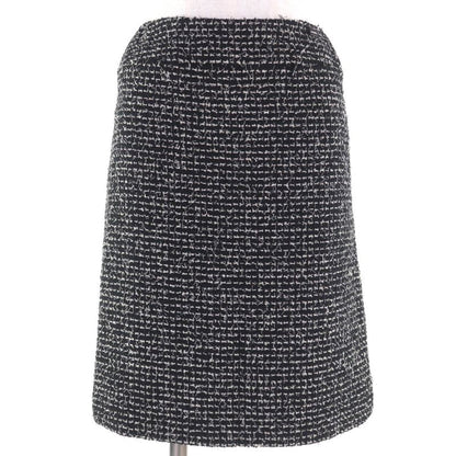 ◇chanel Vintage 03C P20548 P20413 Wool Matelasse Tweed Setup Suit With Coco