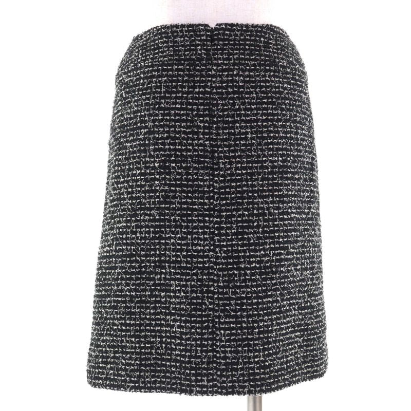 ◇chanel Vintage 03C P20548 P20413 Wool Matelasse Tweed Setup Suit With Coco