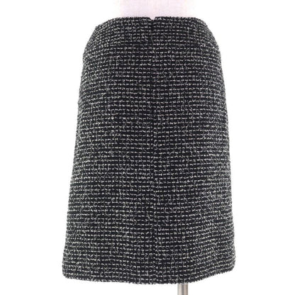 ◇chanel Vintage 03C P20548 P20413 Wool Matelasse Tweed Setup Suit With Coco