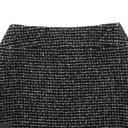 ◇chanel Vintage 03C P20548 P20413 Wool Matelasse Tweed Setup Suit With Coco