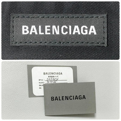 Balenciaga Explorer Logo Clutch Black