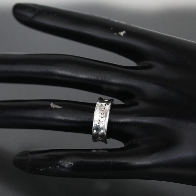 Tiffany & Co 1837 Wide Ring No 10 AG 925 Thick E1142