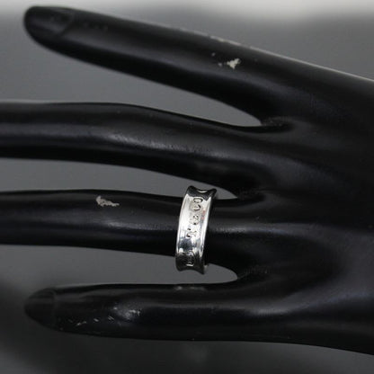 Tiffany & Co 1837 Wide Ring No 10 AG 925 Thick E1142