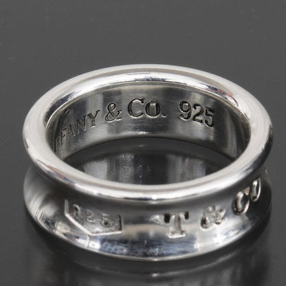 Tiffany & Co 1837 Wide Ring No 10 AG 925 Thick E1142