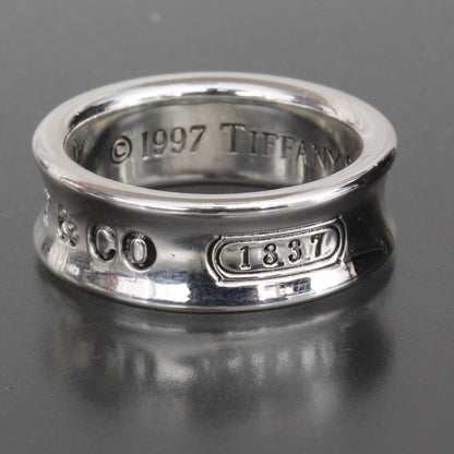 Tiffany & Co 1837 Wide Ring No 10 AG 925 Thick E1142