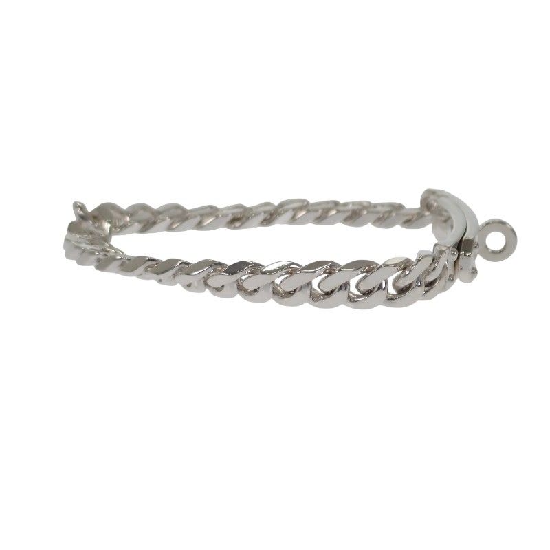 Hermes Kelly Gourmet TPM Bracelet Silver 925 Hardware