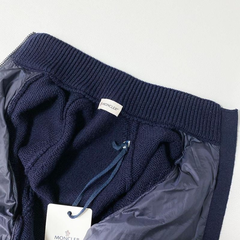 Moncler Knit Down Jacket Cardigan