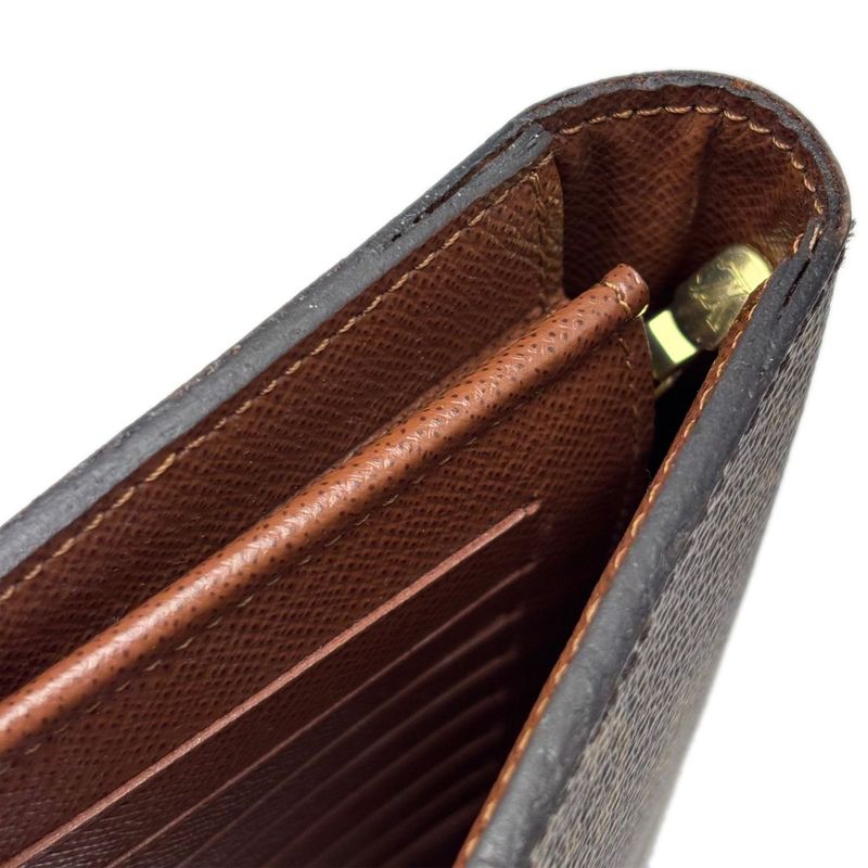 Louis Vuitton Wallet Monogram Portefeuille Brother Brown