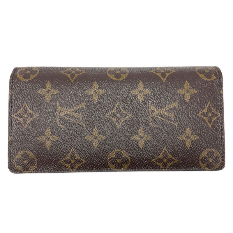 Louis Vuitton Wallet Monogram Portefeuille Brother Brown