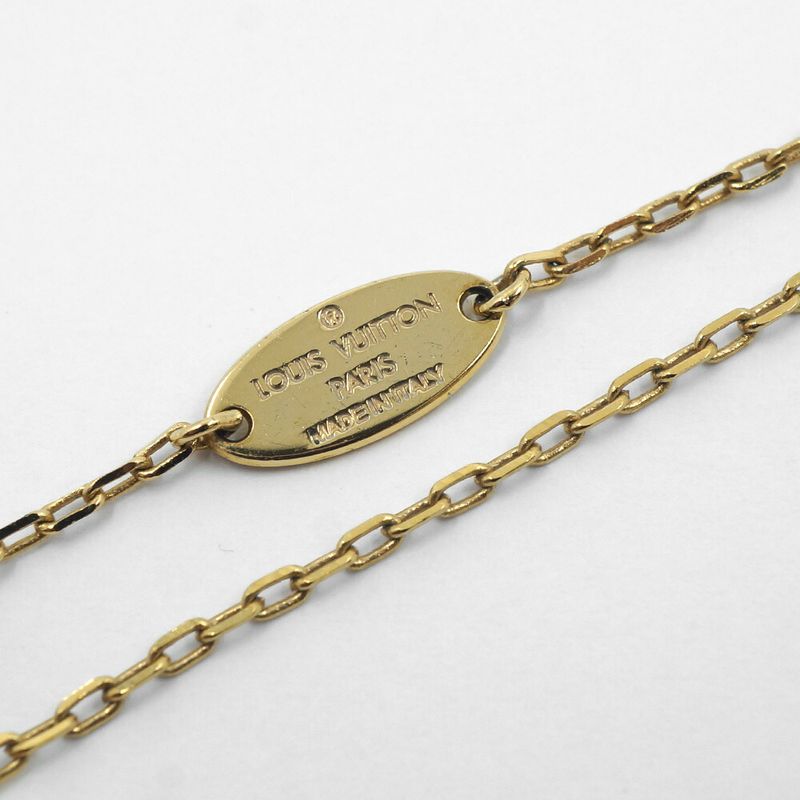 Louis Vuitton M00465 Collier Heart Foreign Love Necklace Gold Approx