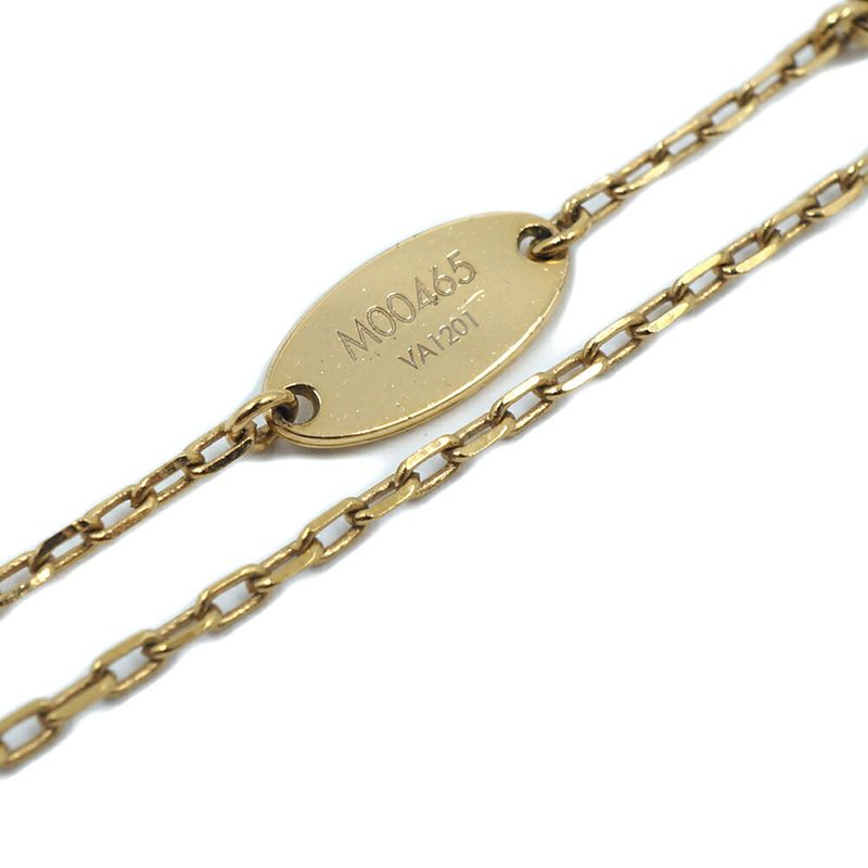 Louis Vuitton M00465 Collier Heart Foreign Love Necklace Gold Approx
