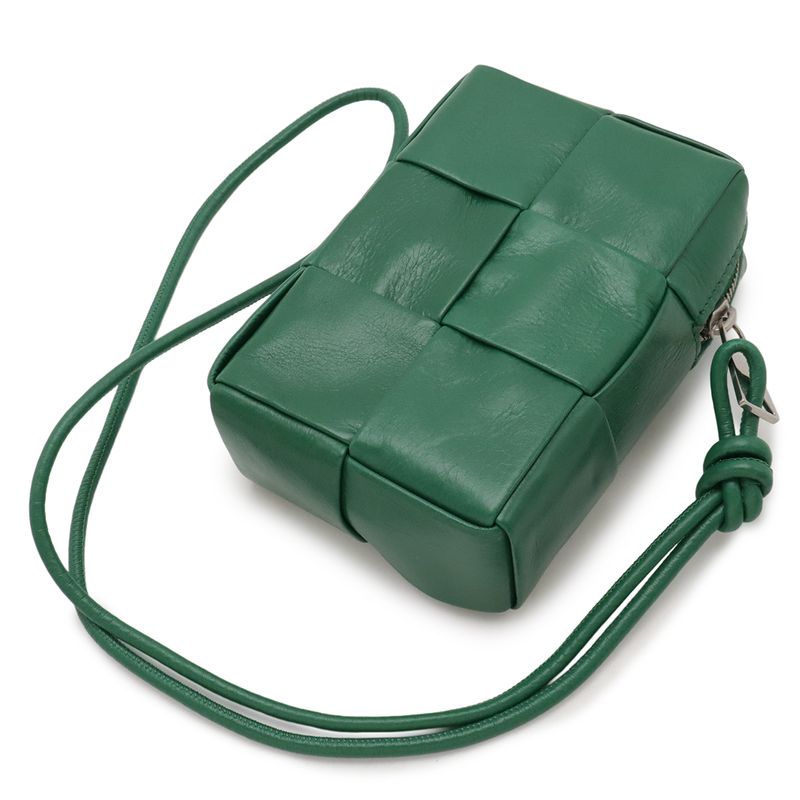 Bottega Veneta Maxi Intrecciato Cassette Shoulder Bag Compact Bag Pouch