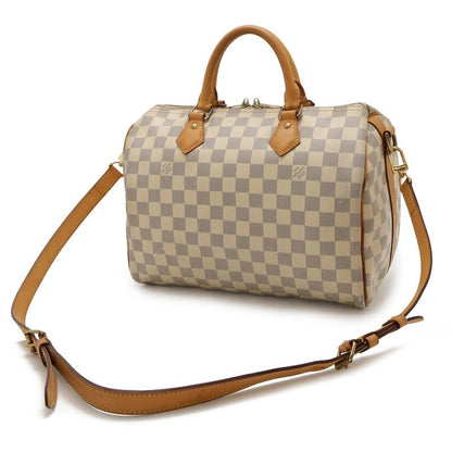 Louis Vuitton Damier Azure Speedy Bandrière 30 Handbag 2 Way Shoulder Bag