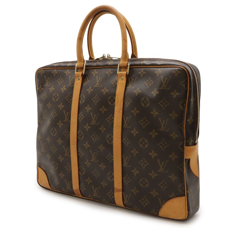Louis Vuitton Monogram PDV Porte Documents Voyage Document Purse Business Bag
