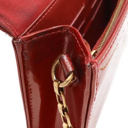 Louis Vuitton Monogram Vernis Clutch Anna Chain Bag Shoulder Bag Clutch Bag