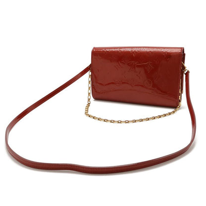 Louis Vuitton Monogram Vernis Clutch Anna Chain Bag Shoulder Bag Clutch Bag