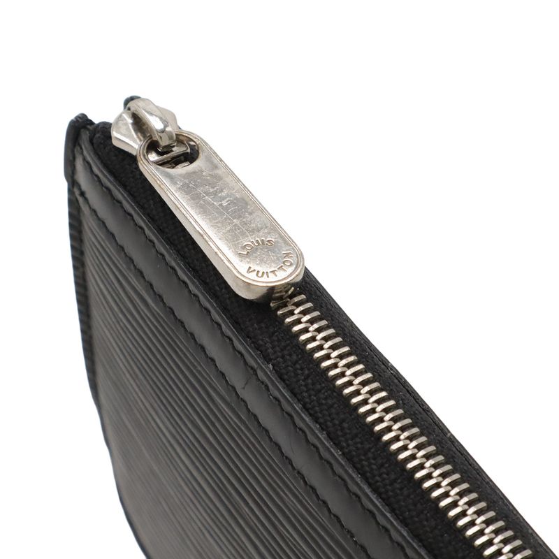 Louis Vuitton Epi Pochette Cles NM Coin Case Coin Purse Coin Purse Noir Black