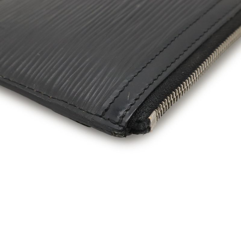 Louis Vuitton Epi Pochette Cles NM Coin Case Coin Purse Coin Purse Noir Black