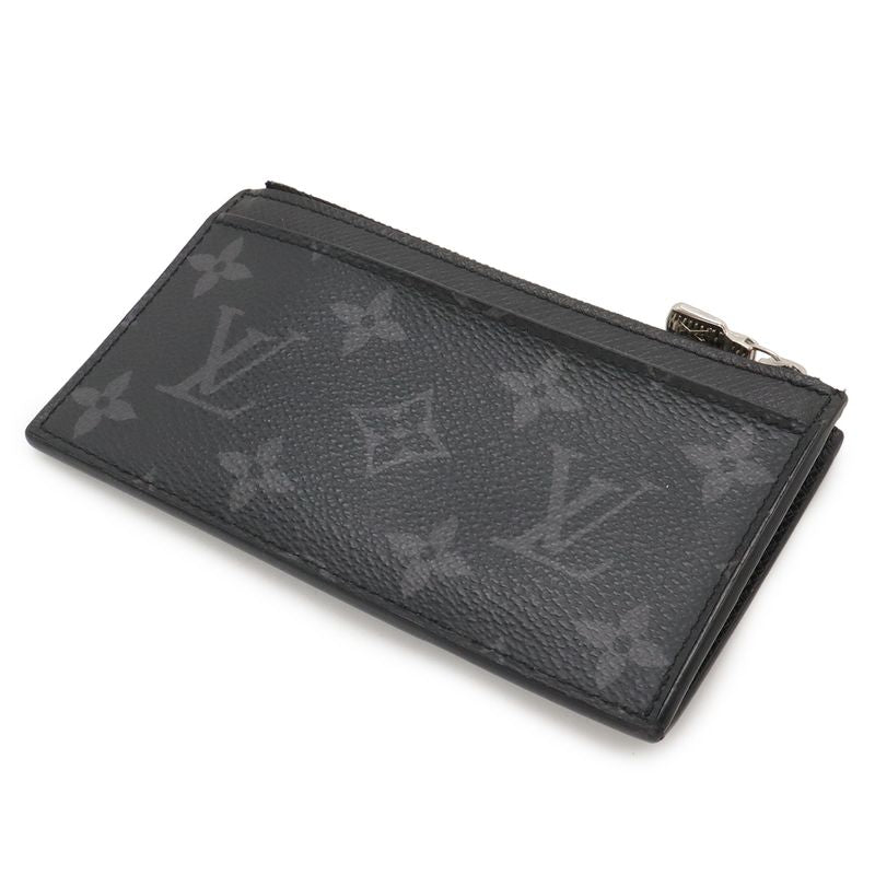Louis Vuitton Taigarama Monogram Eclipse Coin Card Holder Coin Case Coin Purse