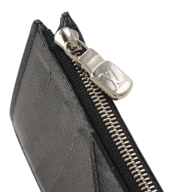 Louis Vuitton Taigarama Monogram Eclipse Coin Card Holder Coin Case Coin Purse
