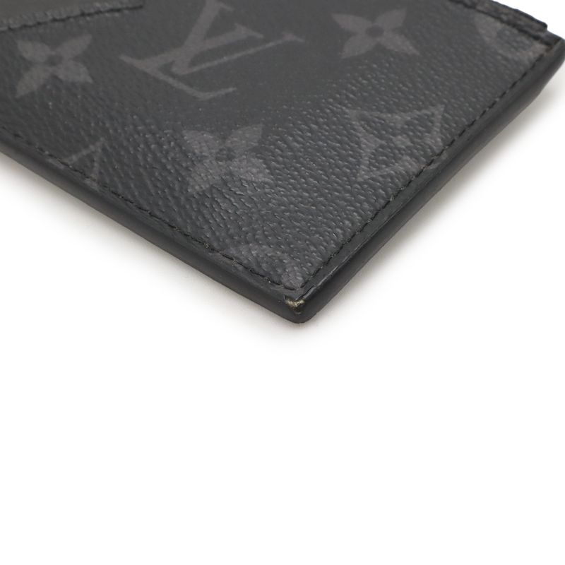 Louis Vuitton Taigarama Monogram Eclipse Coin Card Holder Coin Case Coin Purse