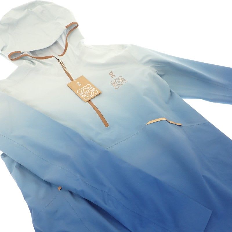 Loewe On Collaboration Wear M S929 Y02 X01 Anorak Windbreaker Polyester Blue
