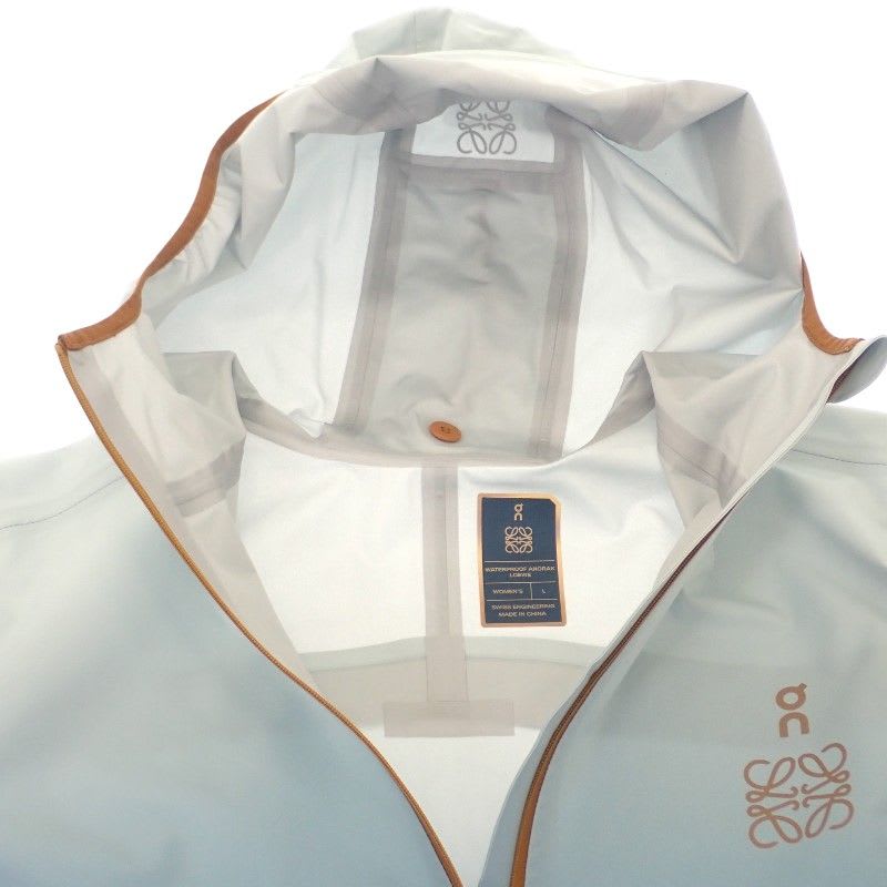 Loewe On Collaboration Wear M S929 Y02 X01 Anorak Windbreaker Polyester Blue