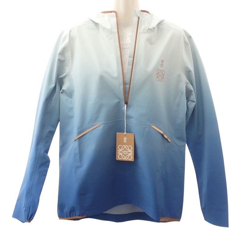 Loewe On Collaboration Wear M S929 Y02 X01 Anorak Windbreaker Polyester Blue