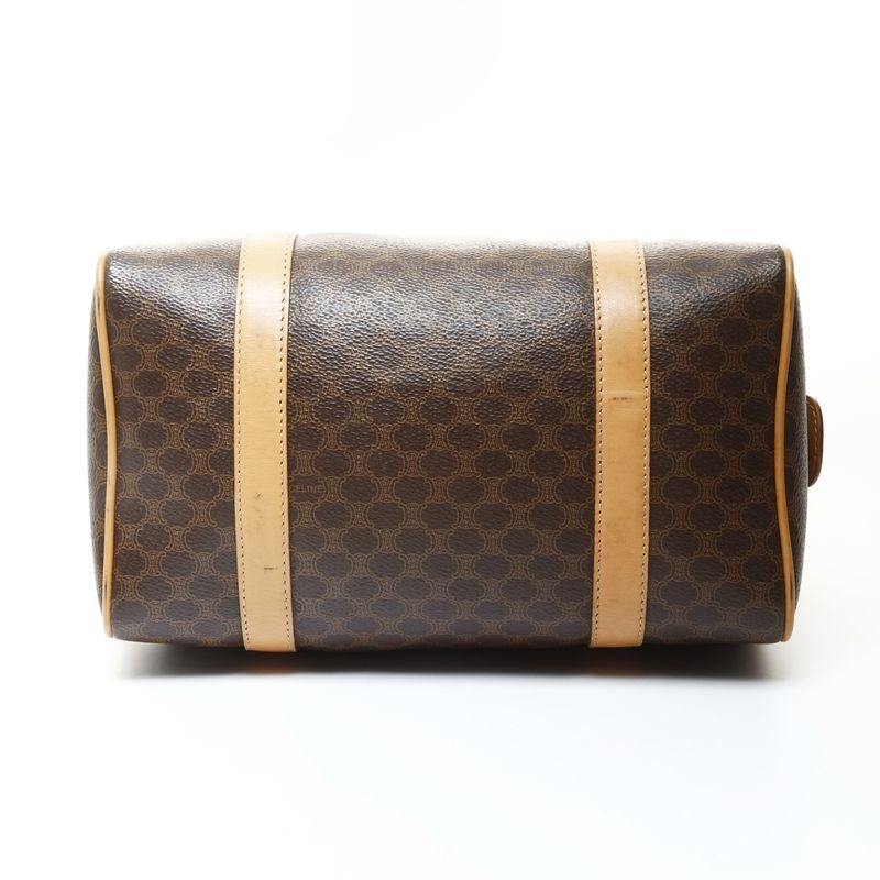 Celine Handbag Macadam Leather Brown
