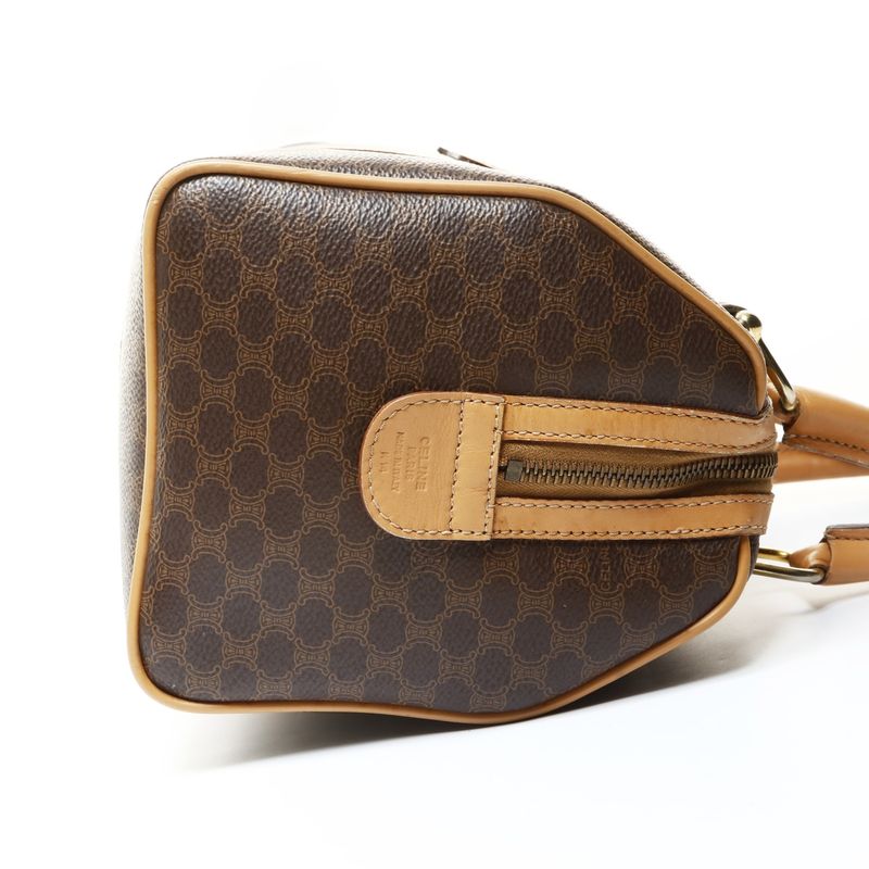 Celine Handbag Macadam Leather Brown