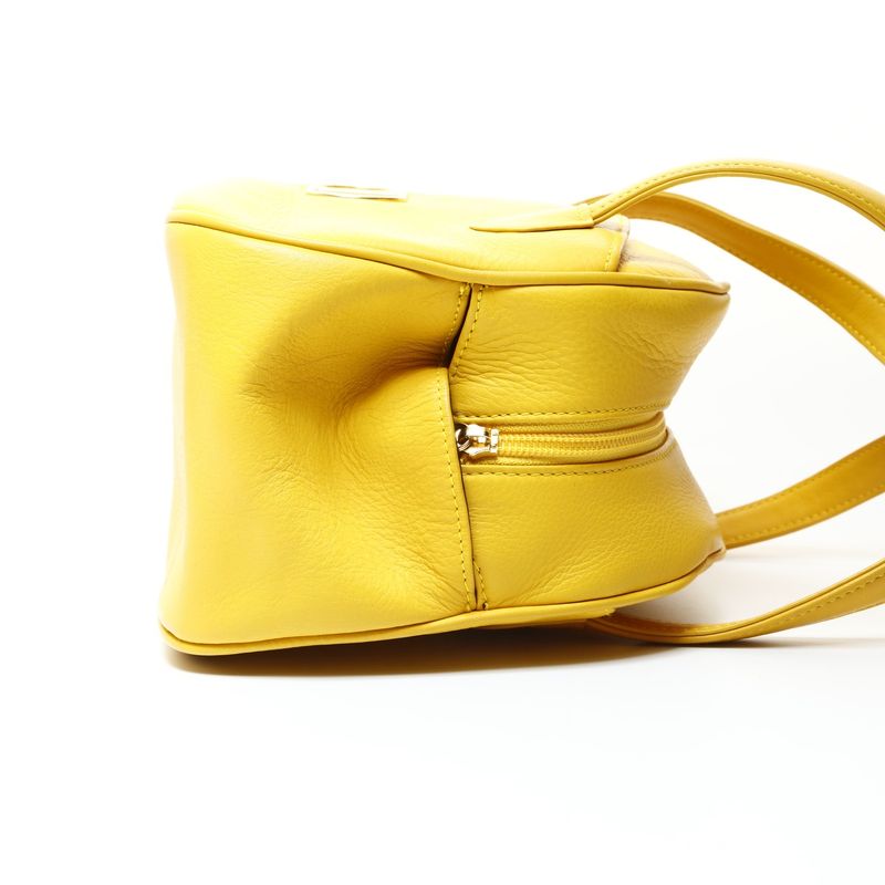 Dior Leather CD Logo Bowling Bag