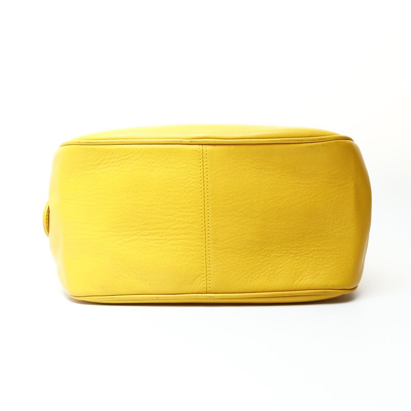 Dior Leather CD Logo Bowling Bag