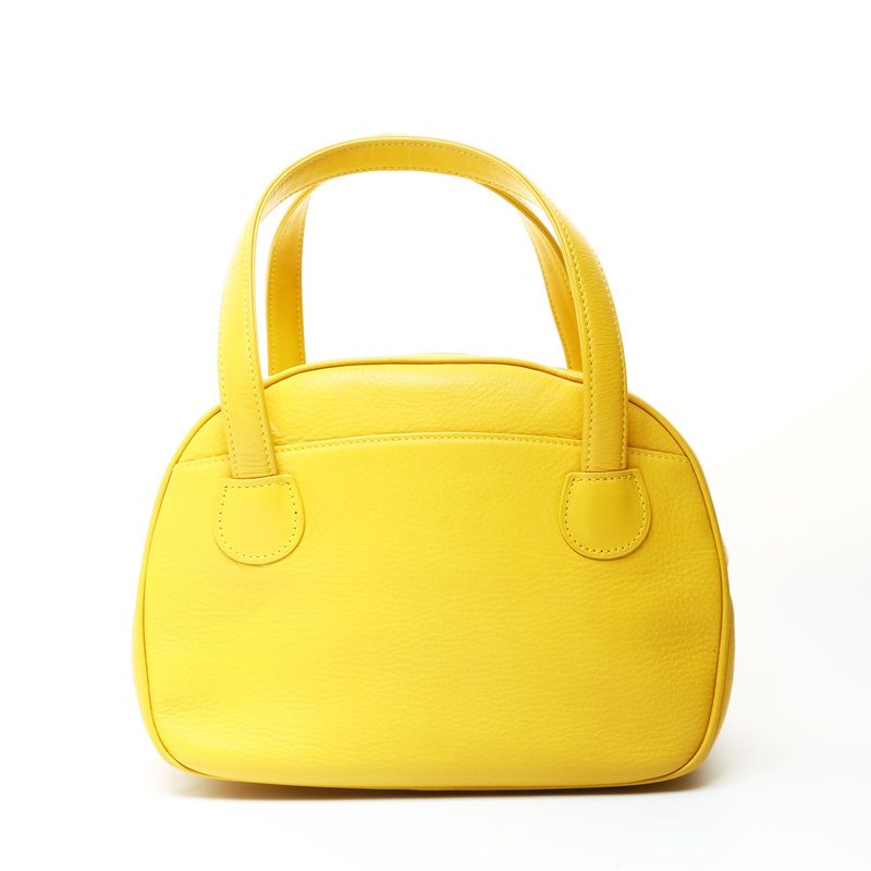 Dior Leather CD Logo Bowling Bag