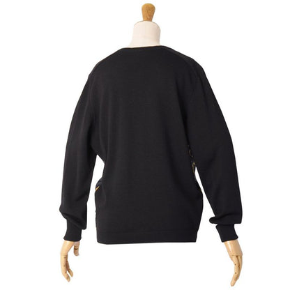 Hermes Cardigan Knit Silk Switching Vintage