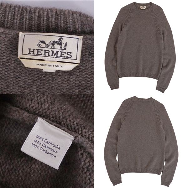Hermes Knit Sweater Long Sleeve Cashmere