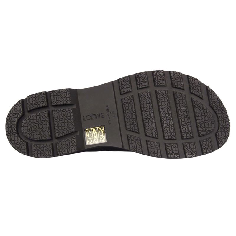 Loewe Boots Short Side Gore Leather Shoes