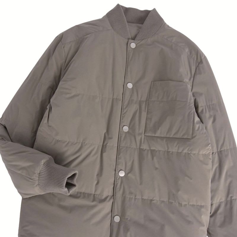 Hermes 20 AW Blouson Jacket Down Reversible