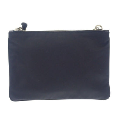 Prada Re-edition 2000 re-nylon 1 Bh046 Shoulder Bag Nylon Leather Black Nero