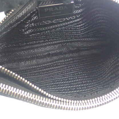 Prada Re-edition 2000 re-nylon 1 Bh046 Shoulder Bag Nylon Leather Black Nero