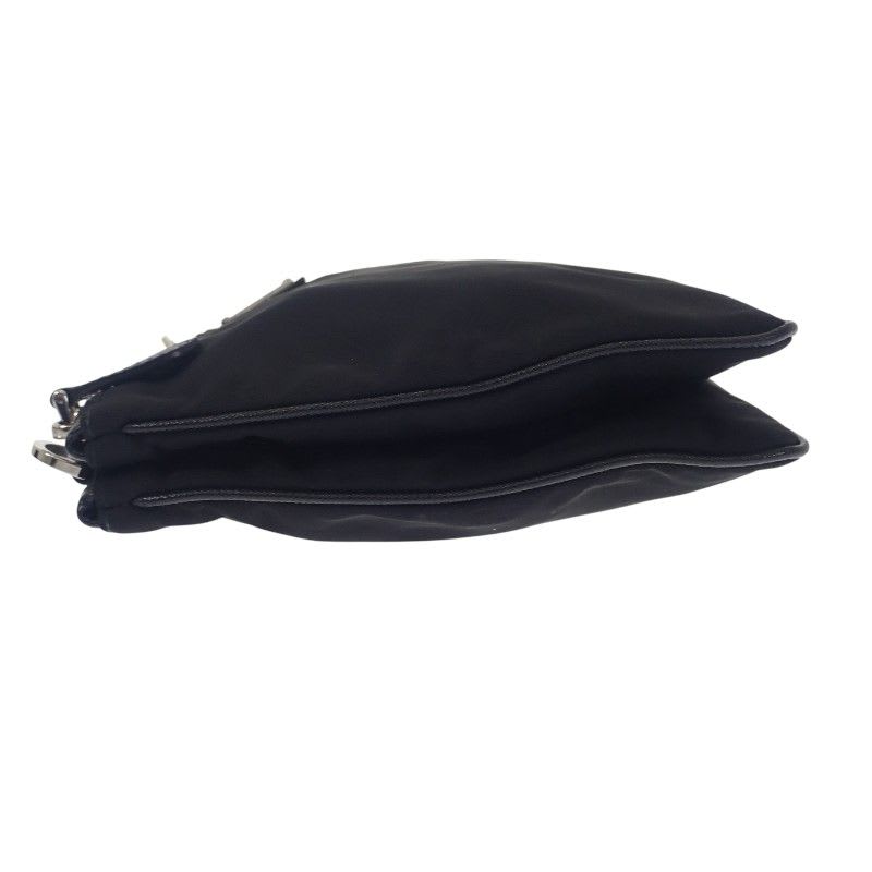 Prada Re-edition 2000 re-nylon 1 Bh046 Shoulder Bag Nylon Leather Black Nero