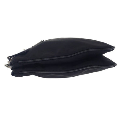 Prada Re-edition 2000 re-nylon 1 Bh046 Shoulder Bag Nylon Leather Black Nero